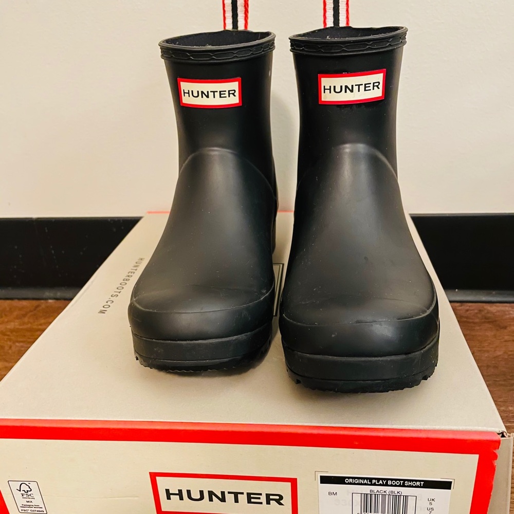 Original hunter rain boot short